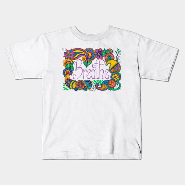 Breathe Kids T-Shirt by MGphotoart